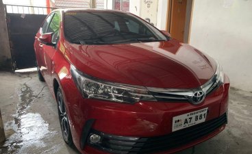 Selling Red Toyota Altis 2018 in Quezon City