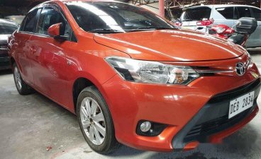 Orange Toyota Vios 2016 for sale 