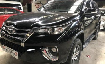 Sell Black 2017 Toyota Fortuner at 18000 km