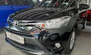Black Toyota Vios 2018 Manual Gasoline for sale 