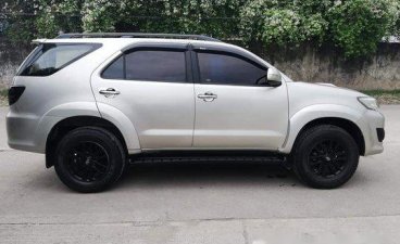 Selling Beige Toyota Fortuner 2014 Automatic Diesel 