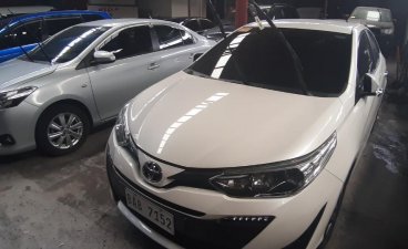 Pearl White Toyota Vios 2018 for sale 