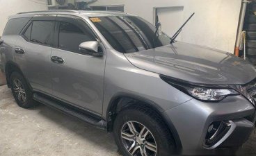 Selling Grey Toyota Fortuner 2018 Automatic Diesel 