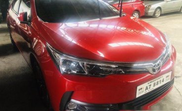 Red Toyota Corolla Altis 2018 for sale in Quezon City 