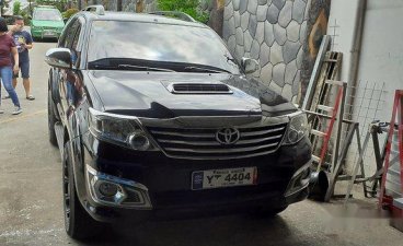 Selling Black Toyota Fortuner 2016 Automatic Diesel