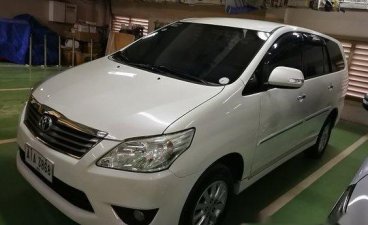 Sell White 2014 Toyota Innova at 85100 km 