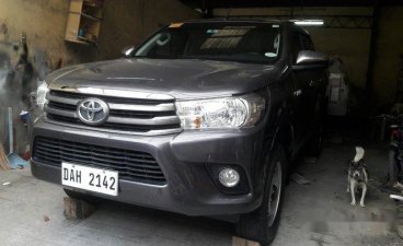 Sell Grey 2018 Toyota Hilux at Manual Diesel at 25000 km