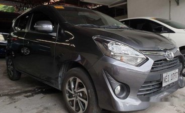 Grey Toyota Wigo 2019 Automatic Gasoline for sale 