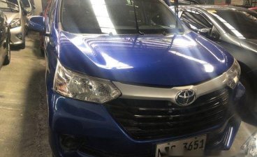 Blue Toyota Avanza 2017 Manual Gasoline for sale 
