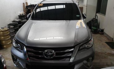 Silver Toyota Fortuner 2018 Automatic Diesel for sale 