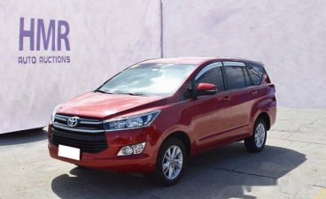 Red Toyota Innova 2018 Manual Diesel for sale
