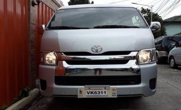 Silver Toyota Hiace 2017 for sale in Manila