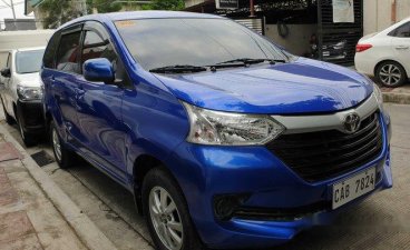 Blue Toyota Avanza 2018 Manual Gasoline for sale