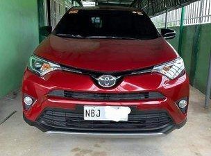 Red Toyota Rav4 2018 Automatic Gasoline for sale 