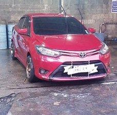 Red Toyota Vios 2014 at 41800 km for sale 