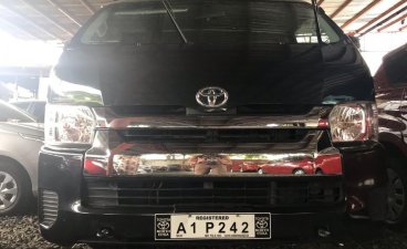 Selling Black Toyota Hiace 2018 in Quezon City 