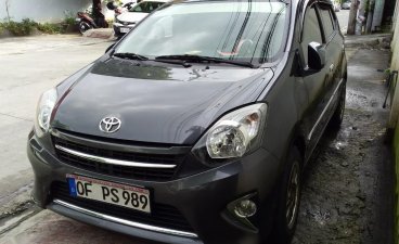 Selling Gray Toyota Wigo 2016 in Quezon City