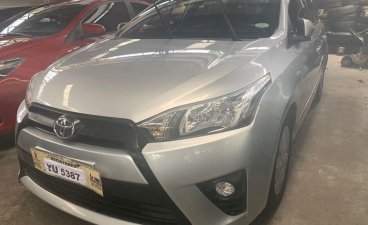 Silver Toyota Yaris 2016 for sale in Quezon City