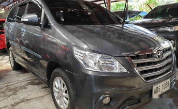 Grey Toyota Innova 2015 for sale in Quezon City