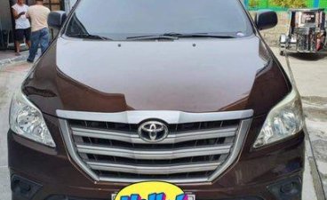 Brown Toyota Innova 2015 Manual Diesel for sale