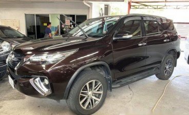Brown Toyota Fortuner 2017 Automatic Diesel for sale 