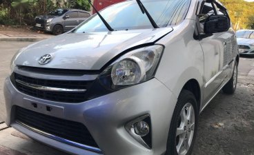 Sell Silver 2016 Toyota Wigo Hatchback in Quezon City 