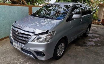 Silver Toyota Innova 2014 at 120000 km for sale 