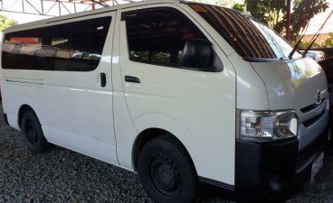 Selling White Toyota Hiace 2018 at 13000 km