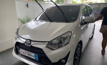 White Toyota Wigo 2019 for sale in Quezon City