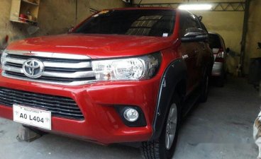 Red Toyota Hilux 2017 Automatic Diesel for sale