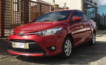 Red Toyota Vios 2016 at 10600 km for sale