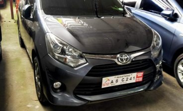 Gray Toyota Wigo 2019 for sale in Quezon City