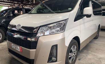 Pearlwhite Toyota Hiace 2019 for sale in Quezon City 