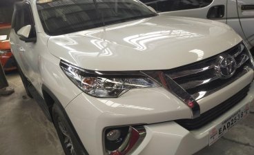 Pearl White Toyota Fortuner 2019 for sale in Quezon City