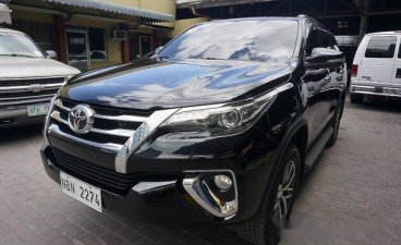 Black Toyota Fortuner 2017 for sale in Makati