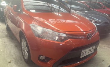 Orange Toyota Vios 2016 for sale in Quezon City