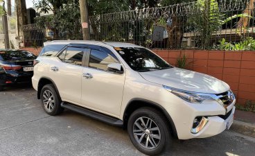 Pearl White Toyota Fortuner 2018 for sale in Pasig