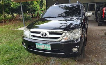 Black Toyota Fortuner 2008 for sale in Cavite