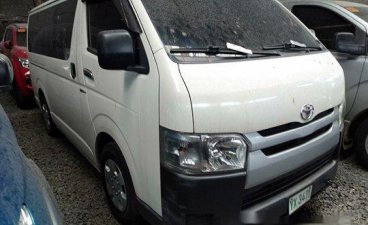 Selling White Toyota Hiace 2016 in Quezon City