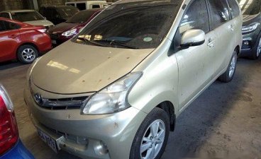 Beige Toyota Avanza 2014 for sale in Quezon City 