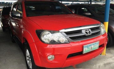 Red Toyota Fortuner 2008 for sale in Parañaque