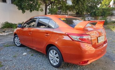 Selling Orange Toyota Vios 2016 in Manila