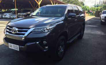 Black Toyota Fortuner 2017 for sale in Mandaluyong