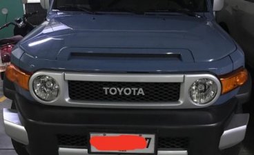 Blue Toyota Fj Cruiser 2015 for sale in Manila