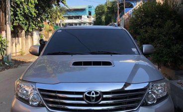 Selling Silver Toyota Fortuner 2015 in Manila