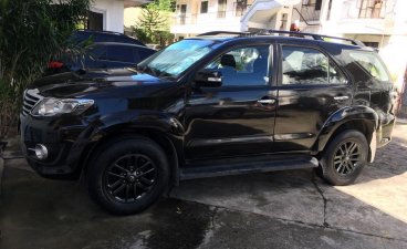 Black Toyota Fortuner 2015 for sale in Automatic