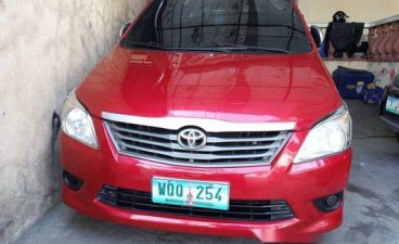 Selling Red Toyota Innova 2013 in Taguig