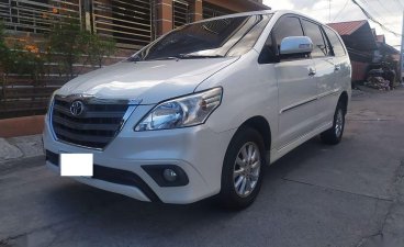 White Toyota Innova 2014 for sale in Angeles