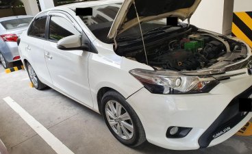 Pearl White Toyota Vios 2015 for sale in Automatic