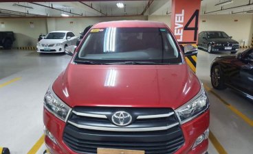 Red Toyota Innova 2017 for sale in Automatic